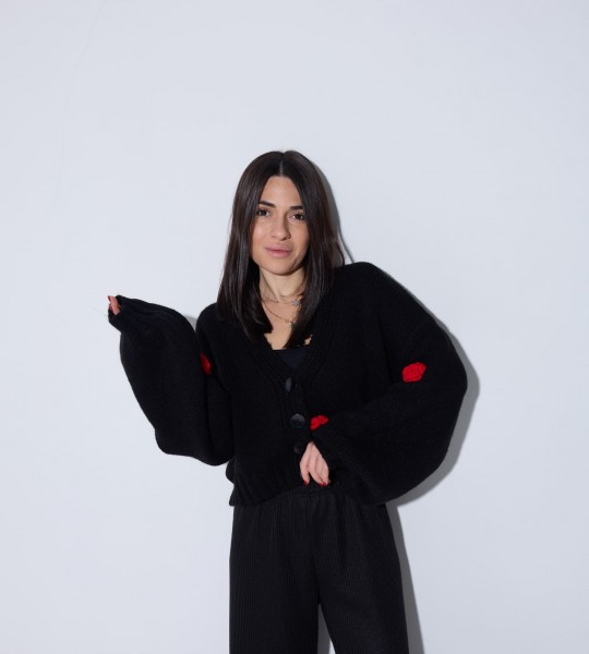 Кардиган Eternal Bloom Чорний | Showroom By Nona — зображення 4 Кардиган Eternal Bloom Чорний | Showroom By Nona — зображення 4